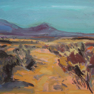 Landscape Ranchlands on Canvas